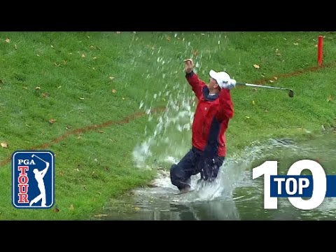 Top 10 shots from the water on the PGA TOUR