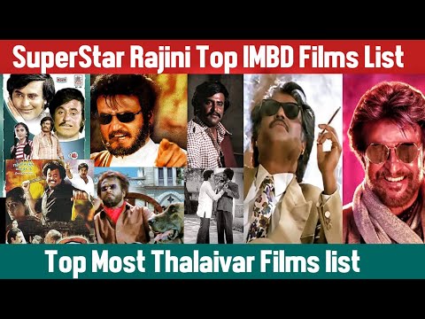 Superstar Rajini Top Most IMBD Films List | Trending Topics