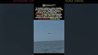 Cruise Missiles Fly 2-10m Over Water to Dodge Radar