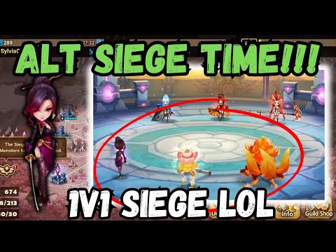 Solo Siege Against Null and Rageaholics + Looking For New Guilds to Join!!! (: