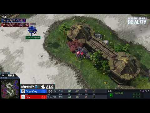 GogojOey vs. Rex - ZvZ -熾熱現實(Blazing Series : Reality) Season2 - 四月公開賽 - 總決賽