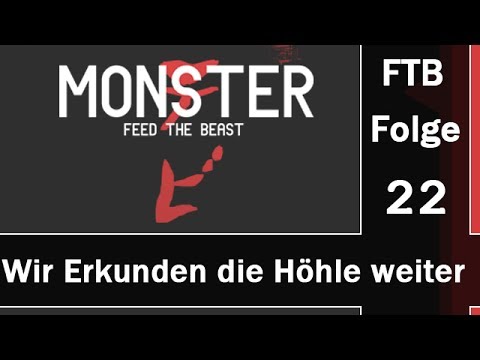 Let's Play Minecraft FTB Monster #22 | Wir Erkunden die Höhle weiter