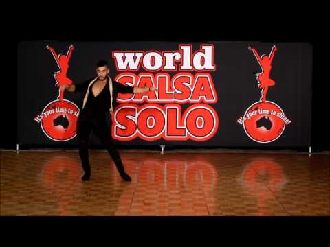 World Salsa Solo 2015 - Pro Male Salsa Soloist - Artia Zandian
