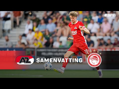 SADIQ met een MOOI LOBJE tegen GRIEKSE GROOTMACHT ⚽ | Samenvatting AZ - Olympiakos