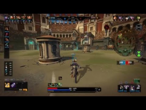 Bellona midflight and Loki ulti's the air