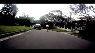 longboarding naked!! very RAW!! ;)