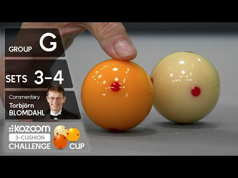 3-CUSHION Kozoom Challenge Cup - Group G - Sets 3-4