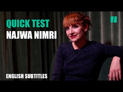 Quick Test to Najwa Nimri - Jun, 2018 - English Subs - (Test Rápido a Najwa Nimri)