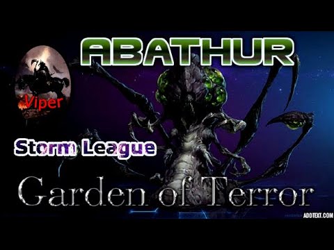 Heroes of the Storm | Abathur | Garden of Terror | Storm League | HotS Gameplay