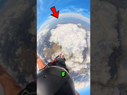 He Flew Into a Cloud and Never Expected This‼️ 😳☁️