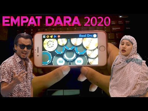 Empat Dara 2020 - Elly Mazlein, Faizal Tahir & Zizi Kirana | Real Drum Cover