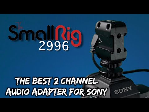 Best 2 Channel Audio Adapter | SmallRig 2996