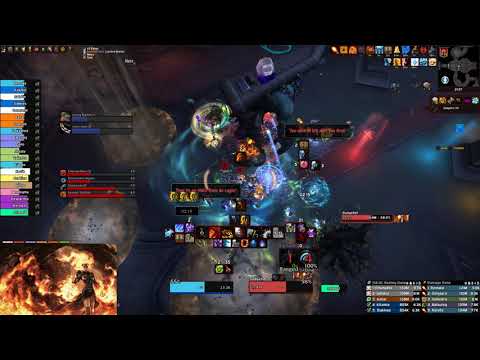 Sludgefist Mythic - Multi PoV Affliction Warlock (Raidlead) & Fire Mage - Sháttered