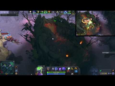 【DotA】TI7 - LFY.Ahfu Steals Aegis vs VP (dual perspective)