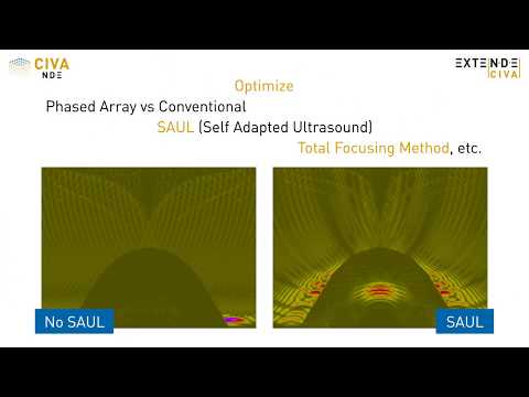 Improve composite UT inspection through simulation with CIVA