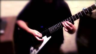 Mithotyn - Shadows Of The Past (guitar cover with solo)