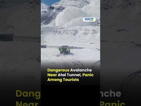 Ice Fall Near Atal Tunnel Triggers Panic