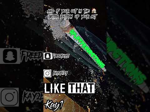 Kay1 - LIKE THAT (Audio)