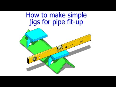 FIT UP AND INSPECTION OF ELBOWS OF ANY DEGREE WITH TWO RIGHT ANGLES