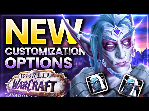 NEW Nightborne Customization Options | WoW Shadowlands Patch 9.1.5
