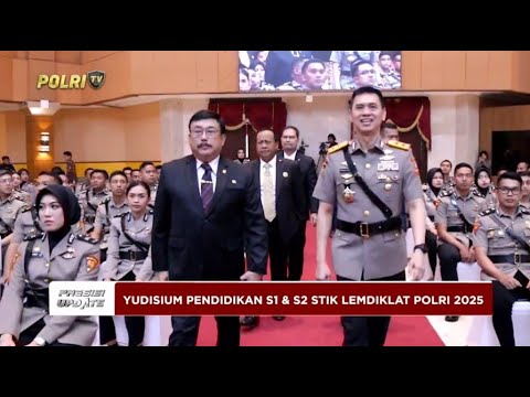 PRESISI UPDATE: LIVE REPORT - YUDISIUM S1 DAN S2 STIK LEMDIKLAT POLRI T.A 2025 03/06/25 (13.00)