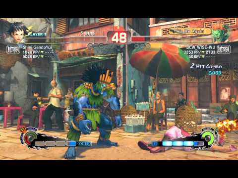 Ultra Street Fighter IV battle: Makoto vs Blanka