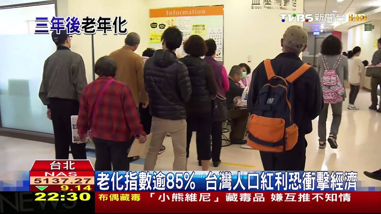 台灣老化速度超日本 2026年成「超高齡社會」