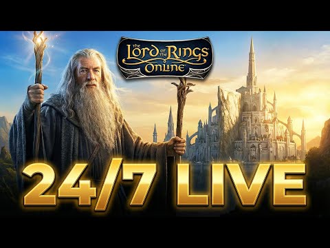 🔴 24/7 LIVE: Herr der Ringe Online | Nonstop Gameplay & Lore aus Mittelerde