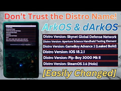 Modifying the Distro Name in ArkOS & dArkOS