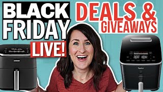 Black Friday Air Fryer Deals and Air Fryer GIVEAWAYS TAKE TWO!