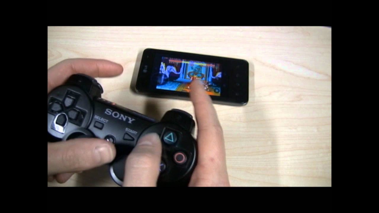 Sixaxis & DualShock 3 on Android - YouTube