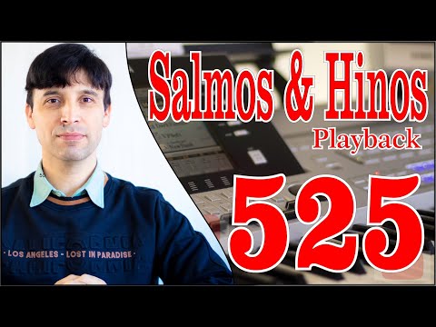 Oração Noturna (525) Salmos & Hinos - Playback - Joãozinho Camargo (Tyros 4) UHD 4k