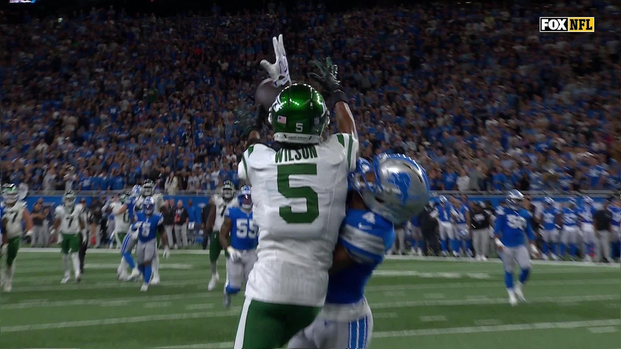Garrett Wilson Fourth-Down TD!