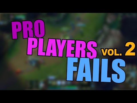 Pro Players are Humans too  vol. 2 (featuring Yellowstar, Doublelift...) - Pro Players fails - LoL
