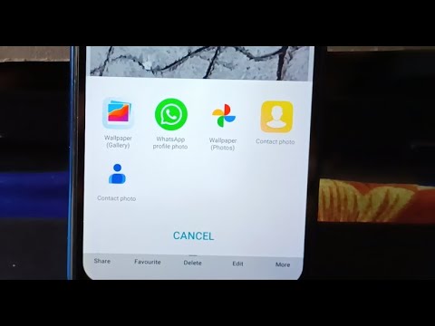how to change wallpaper in honor 20i mobile
