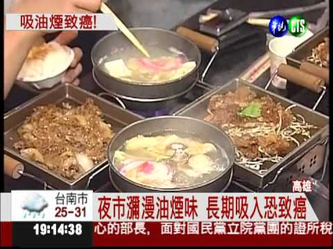 空氣太髒油煙多 逛夜市易致癌?!