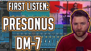 Video thumbnail for First Listen: Presonus DM-7 Microphone Kit by Tim Talks Audio