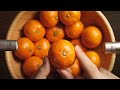 ASMR Satisfying Mandarin Orange Sounds For Deep Sleep 군침이 싹 도는 귤 ASMR