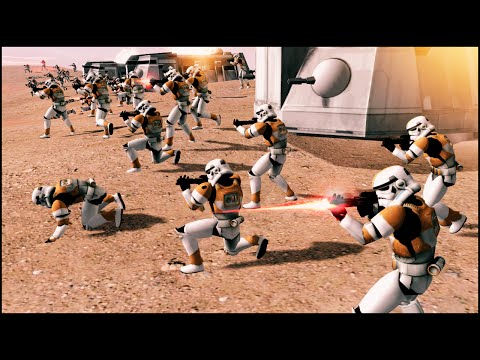 CLONE STORMTROOPERS - Star Wars: Galaxy at War Mod Gameplay