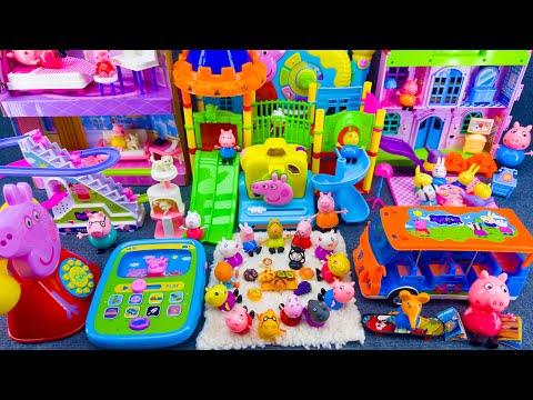 21 Minutes Satisfying With Unboxing Peppa Pig Family Playground, Peppa Pig Toys Collection Review