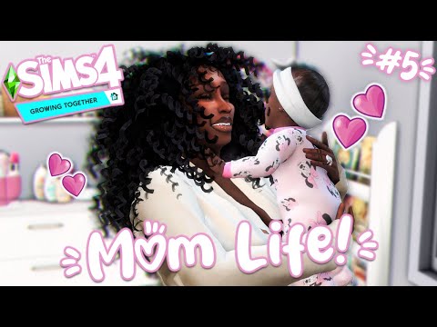 Mom Life! 🍼💖 // The Sims 4 Growing Together LP Ep. #5