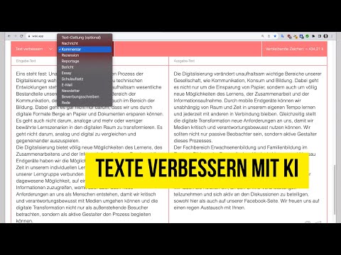 Texte optimieren mit der Wolf Schneider KI