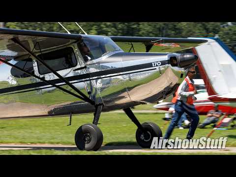Oshkosh Arrivals/Departures - Monday Part 3/5 - EAA AirVenture Oshkosh 2025