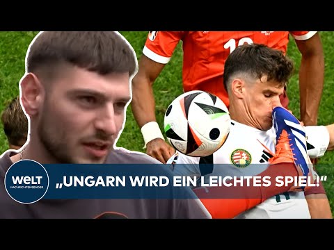 Video Thumbnail: FUßBALL-EUROPAMEISTERSCHAFT: "Das wird unser zweiter SIEG!" Ungarn-Spiel - Fans GESPANNT! - EM 2024