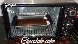 yummy chocolate cake(eggless) recipe using bajaj OTG