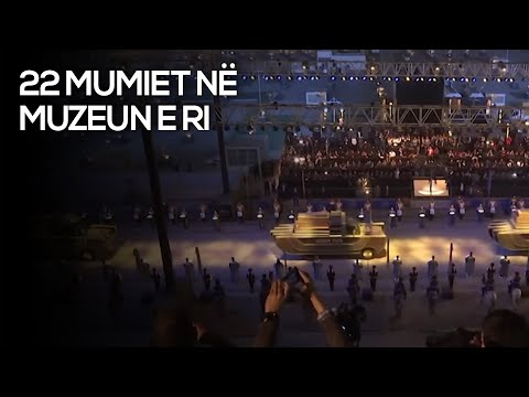 Egjiptianët me paradë mahnitëse dërgojnë 22 mumiet në muzeun e ri - 04.04.2021 - Klan Kosova