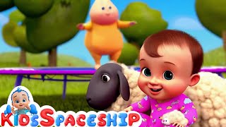 Humpty Dumpty + Black sheep - 3 bag full + More Nursery Rhymes | Kids Spaceship | Kids Poem Song