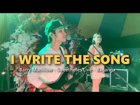 I WRITE THE SONG - Barry Manillow - Sweetnotes Live