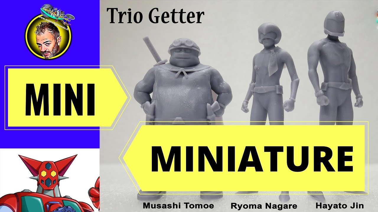 Pilot Getter Ryoma Nagare 3D Print Model