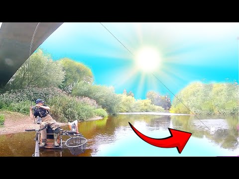 THE RIVER WYE BARBEL ARE SAVAGE